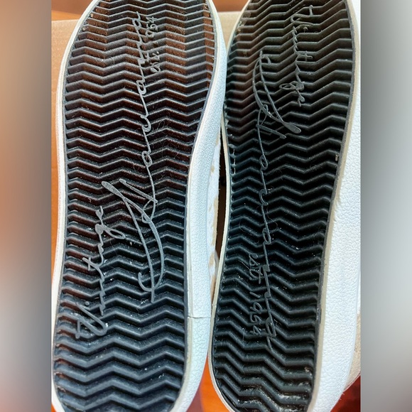 VINTAGE HAVANA Calf-Hair Low-Top Sneakers Size 7.5 - Picture 10 of 11